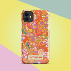Open image in slideshow, mYmosa flower power Snap case for iPhone®
